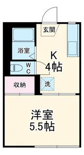 神奈川県伊勢原市板戸【アパート】の間取り