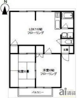 東京都東久留米市南沢3【アパート】の間取り