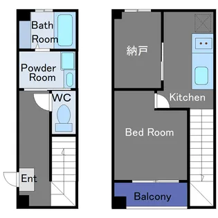 LUMIERE南品川A【1階】の間取り
