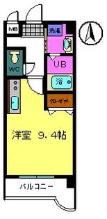 大阪府大阪市平野区背戸口4【マンション】の間取り