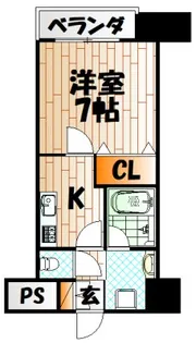 フォルトナ【3階】の間取り