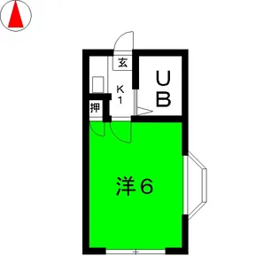 メルヘンリーベ【2階】の間取り