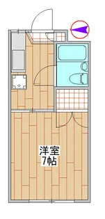 東京都世田谷区等々力8【アパート】の間取り