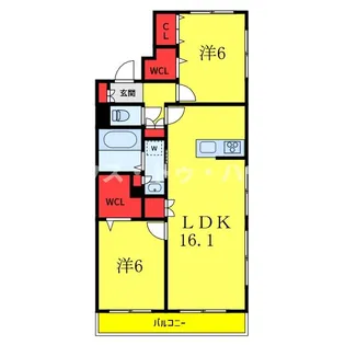 EL CIELO【1階】の間取り
