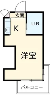 アビタシオン下高井戸【1階】の間取り
