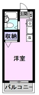 ジュネパレス松戸第33【1階】の間取り