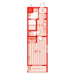 Arca Grande【3階】の間取り