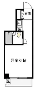 桑島ビル【5階】の間取り