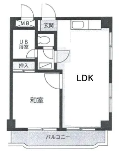 マインドハウスオズ ワン【3階】の間取り