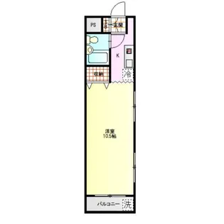 コープオリンピアIII【2階】の間取り