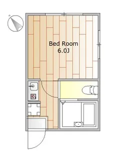 アベニュー大石橋【3階】の間取り
