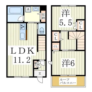 Villa de Grace A棟の間取り