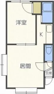 コートエクシードC【2階】の間取り