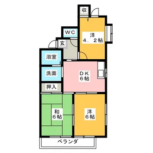 NIDO【2階】の間取り