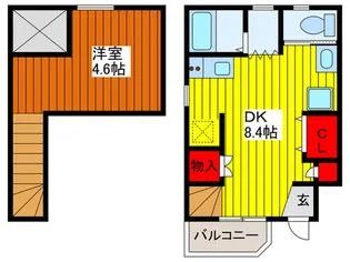 Soleil芝高木【1階】の間取り