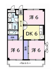 ガーデンプレイスI【2階】の間取り