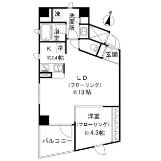 ステラフォート【2階】の間取り