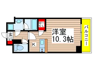 オーキッドレジデンス船橋本町【1階】の間取り