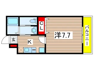 AQUE5【1階】の間取り