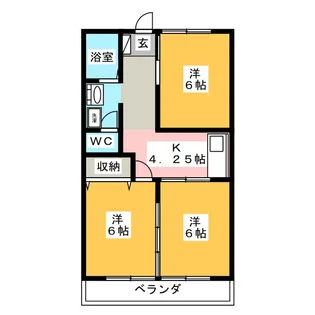 チェルシーII【5階】の間取り