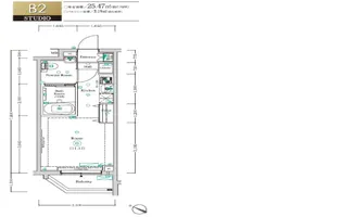 アンベリール中野鷺ノ宮【1階】の間取り