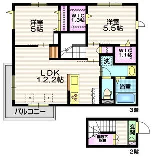 Casa.Conforto【3階】の間取り
