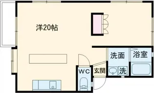 エスポワヒルズ【1階】の間取り