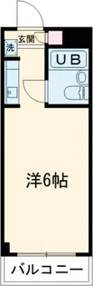 今野第一コーポ【2階】の間取り