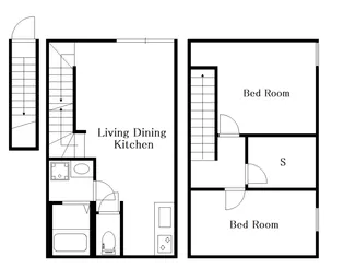 仮)三軒茶屋PJ【2階】の間取り