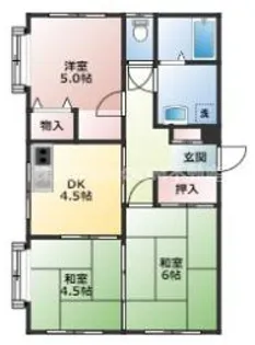 サースマンション【3階】の間取り