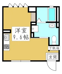 passero java【1階】の間取り