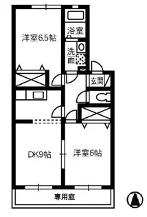 ハピネス21【1階】の間取り