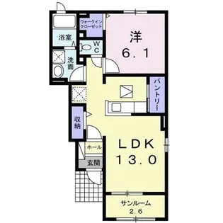 グランリーオ【1階】の間取り