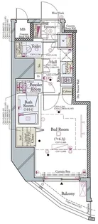 コンシェリア池袋 MASTER’S VILLA【8階】の間取り