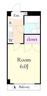 ヴィヴレワコー【2階】の間取り