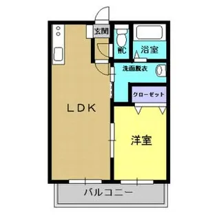 ピュアライフSAKURA【6階】の間取り