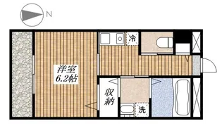 コーツSII【3階】の間取り