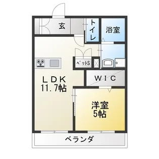 al sole【2階】の間取り