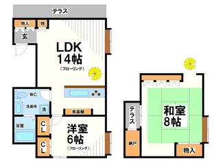 アネックスの間取り