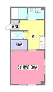 坂間ビル【2階】の間取り