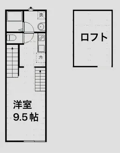 ハイジア鎌倉【2階】の間取り