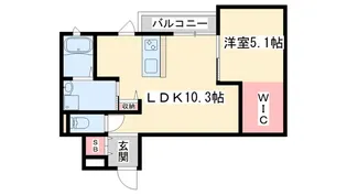 FORTRESS【3階】の間取り