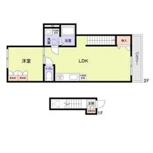 The Season代沢Annex【2階】の間取り