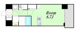 アドバンス西梅田II【3階】の間取り
