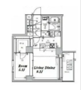 メイクスデザイン大森II【3階】の間取り