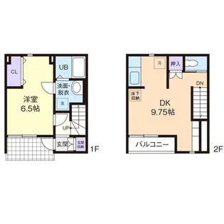 WEST COURT IIの間取り