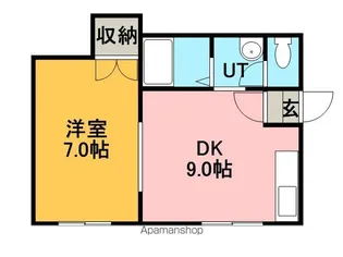 サンコート星置II【2階】の間取り