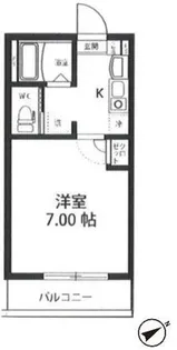 ベルガーデン常盤台III【3階】の間取り