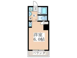 メ-プルハイツ【1階】の間取り