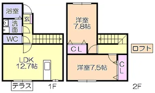 ラセットビレッジMCの間取り